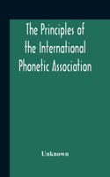 Principles Of The International Phonetic Association