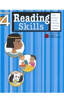 Reading Skills: Grade 4 (Flash Kids Harcourt Family Learning)