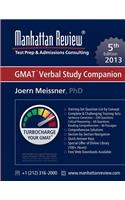 Manhattan Review GMAT Verbal Study Companion [5th Edition]