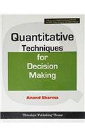 QUANTITATIVE TECHNIQUES FOR DECISION MAKING (PB)....Sharma A