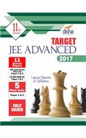 TARGET JEE Advanced 2017 (Solved Papers 2006-2016 + 5 Mock Tests Papers 1 & 2) 11th Edition