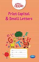 Navneet Apple Print Capital & Small Letters SR.K.G. |English| Pre School Book |