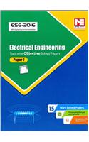 ESE-2016 : Electrical Engineering Objective Solved Paper I