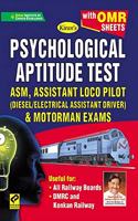 Kiran Psychological Aptitude Test ASM Assistant Loco Pilot and Motorman Exams (With OMR Sheets) (English Medium) (3255)