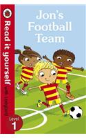 Jon's Football Team - Read it yourself with Ladybird: Level 1