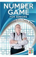 Number Game for Seniors Sudoku Large Print Puzzle Books