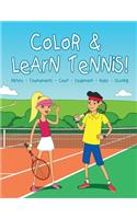 Color & learn tennis!