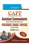 CAPF Assistant Commandants