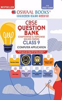 Oswaal CBSE Question Bank Class 9 Computer Applications Book Chapterwise & Topicwise (For 2022 Exam)