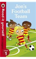 Jon's Football Team - Read it yourself with Ladybird: Level 1