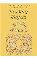 Second Semester Planner for Nursing Majors