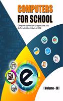 TEXTBOOK FOR COMPUTER APPLICATIONS CBSE CLASS 9