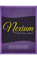 Nexium Daily Dosage Journal