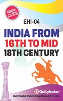 EHI-4 India From 16th To Mid 18th Century