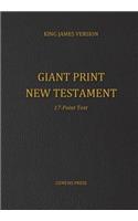 Giant Print New Testament, 17-Point Text