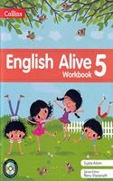 English Alive Workbook 5-(Cbse)