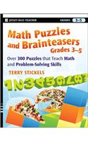 Math Puzzles and Brainteasers, Grades 3-5