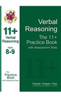 11+ Verbal Reasoning Practice Book with Assessment Tests Ages 8-9 (for GL & Other Test Providers)