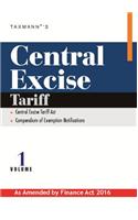 Central Excise Tariff ( Vol 1)