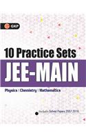 10 Practice sets JEE MAIN Includes Solved Papers 2007-2016