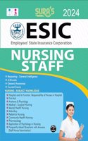 SURA'S ESIC Nursing Staff Exam Guide Book Latest Updated Edition 2024