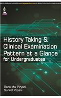 History Taking & Clinical Examination 
Pattern at a Glance for Undergraduates