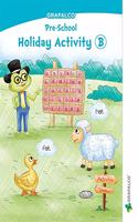 Navneet Grafalco Holiday Activity - B Sr. Kg. | English | Pre School Book |