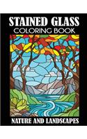 Stained Glass Coloring Book