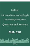 Latest Microsoft Dynamics 365 Supply Chain Management Exam MB-330 Questions and Answers