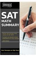 Sat Math Summary: The Orennda College Summary All of Content in Sat Math - If You Test Sat Math This Book You Must Have; Sat Prep: Volume 1 (Sat Math Prep)