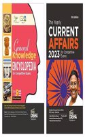 4 color Combo (set of 2 Books) - General Knowledge Encyclopaedia with Yearly Current Affairs 2023 for Competitive Exams | Latest Events, Issues, Ideas & People | UPSC, State PSC, CUET, SSC, Bank PO/ Clerk, BBA, MBA, RRB, NDA, CDS, CAPF, CRPF