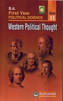 B.A First Year Sem II Western Political Thought [ ENGLISH MEDIUM ]