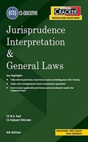 Taxmann's CRACKER for Jurisprudence Interpretation & General Laws - The Most Updated & Amended Book with Topic-wise Questions based on Past Exam Questions of CS Executive | New Syllabus