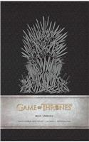 Game of Thrones: Iron Throne Hardcover Ruled Journal