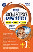 Sura's 7th STD Social Science Full Year Guide (ENGLISH MEDIUM) 2021-22 Edition - based on Samacheer Kalvi Textbook 2021