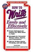 How To Write Easily & Effectively