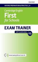 Oxford Preparation and Practice for Cambridge English: First for Schools Exam Trainer Student's Book Pack with Key