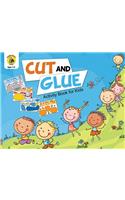 Cut and Glue Activity Book for Kids