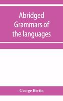 Abridged grammars of the languages of the cuneiform inscriptions, containing