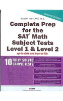 Complete Prep for the SAT Math Subject Tests Level 1 & Level 2