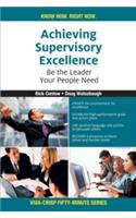 50 Minutes: Achieving Supervisory Excellence