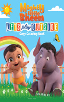 Mighty Little Bheem - Let's Play Outside : Copy Coloring Book