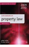 Core Statutes on Property Law