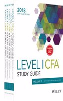 Wiley Study Guide for 2018 Level I CFA Exam: Complete Set of Vol. I - Vol. V