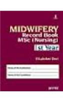 Midwifery Record Book: MSc (Nursing) I Year