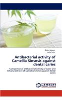 Antibacterial activity of Camellia Sinsnsis against dental caries