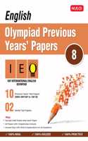 MTG English (IEO) Olympiad Previous Years Papers with Mock Test Paper - Class 8, Olympiad Books For 2022-23 Exam