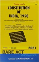 The Constitution of India, 1950 (As amended by The Constitution 105th Amendment Act, 2021)