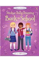 Sticker Dolly Dressing Back to School