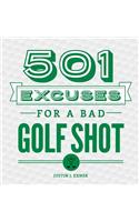 501 Excuses for a Bad Golf Shot